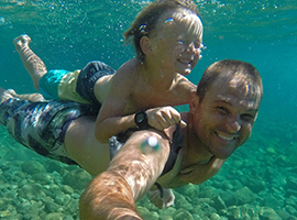 Underwater